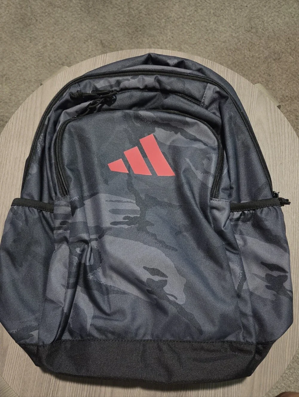 Adidas Men's Black Camo Backpack